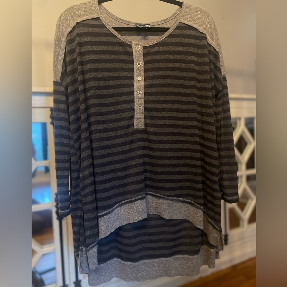 Blue Wren Long Sleeve Top
